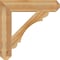 Ekena Millwork Olympic Craftsman Rough Sawn Bracket, Western Red Cedar, 6"W x 32"D x 32"H BKT06X32X32OLY04RWR - alternate 4